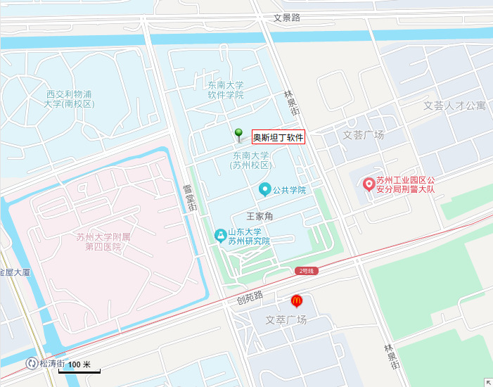 公司位置地图